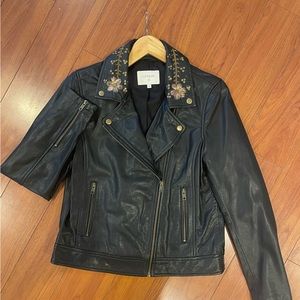 100% genuine leather jacket